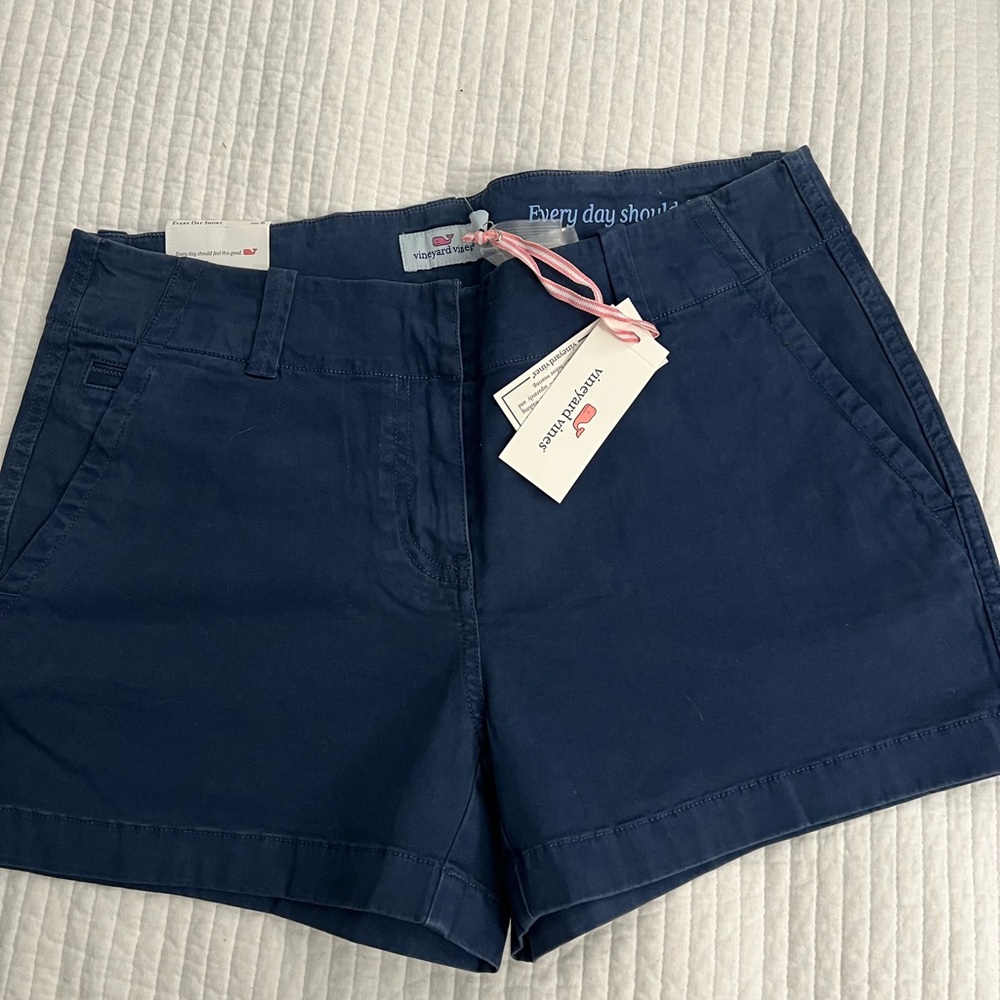 Vineyard Vines - Navy - Women's Shorts - Size 6 - 3.5 inch inseam
